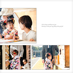 アルバムレイアウト例