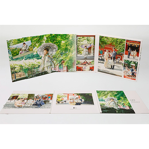 デザイン3面台紙