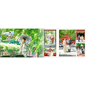 デザイン3面台紙レイアウト例