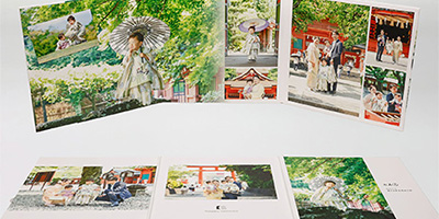 新商品「デザイン3面台紙」のご案内